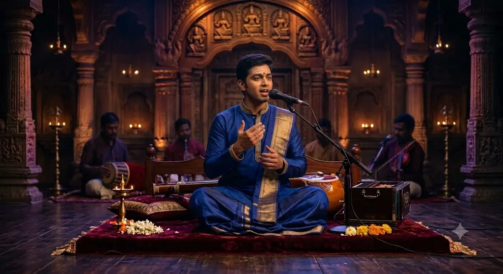 Carnatic Vocal music digital certification on the blockchain